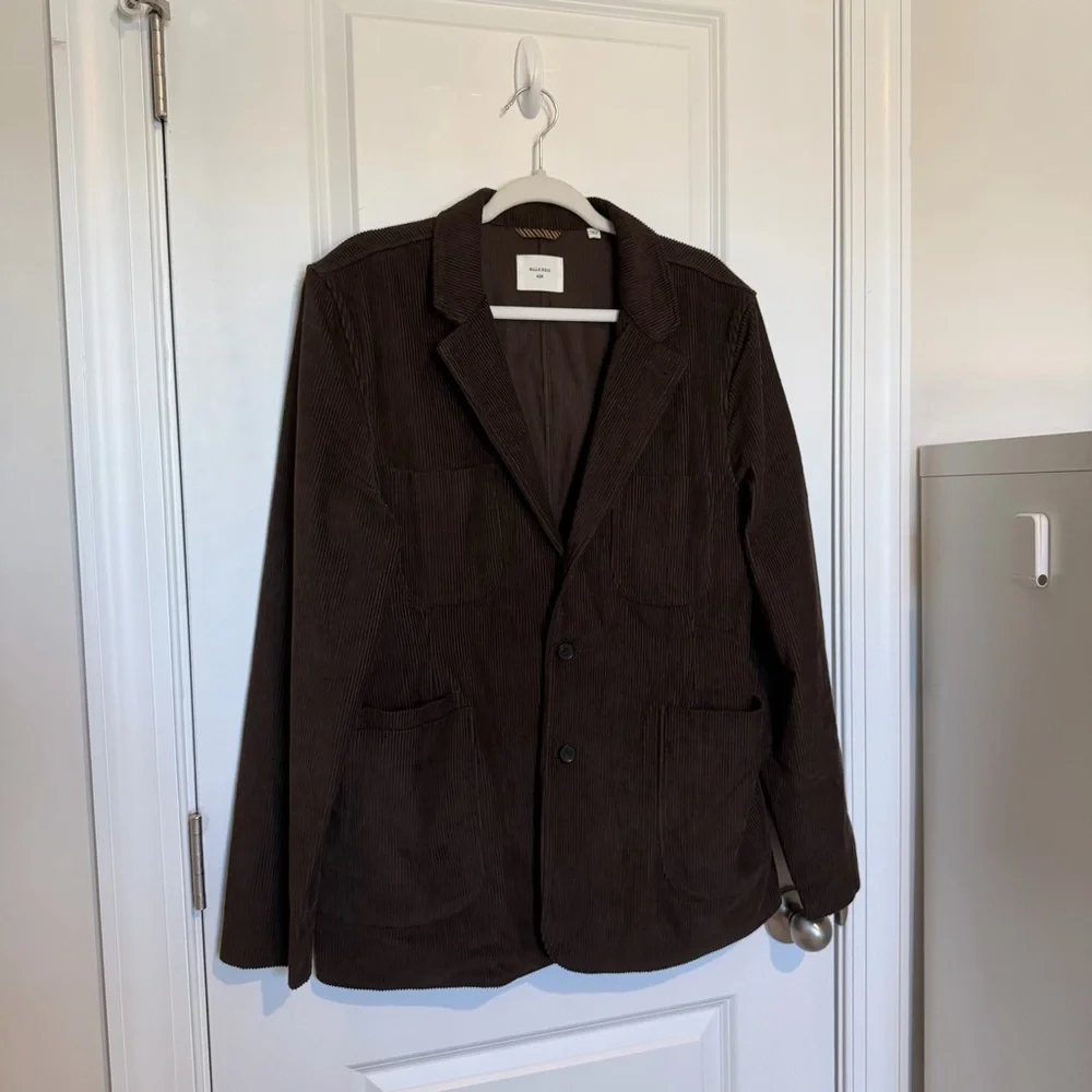 Billy Reid Corduroy Blazer Mens Sport Coat